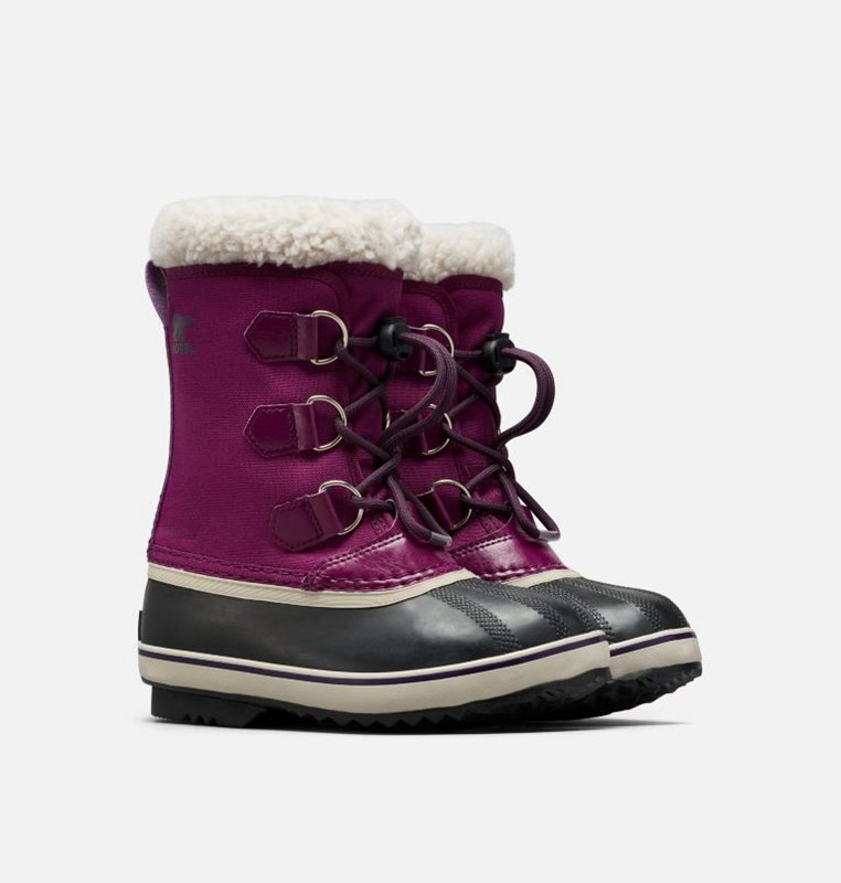 Sorel Çocuk Youth Yoot Pac™ Nylon - Kar Botu Mor/Siyah - 240-SBAMCP